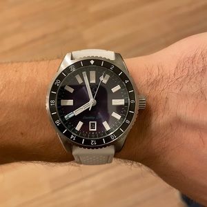 Zelos Blacktip GMT Purple Dial